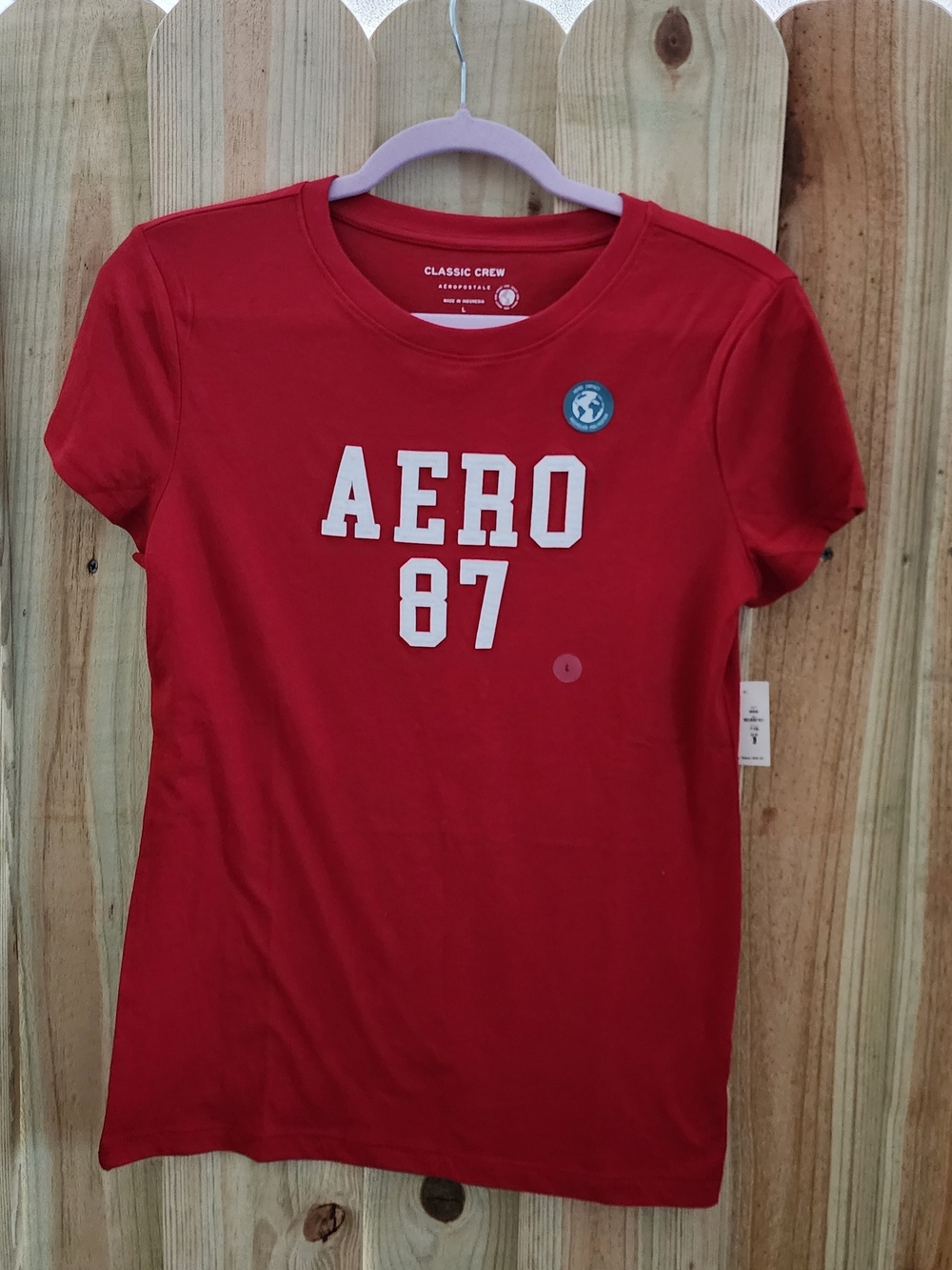 AERO 87 Red Graphic Tee. NWT